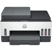 Impressora Multifuncional HP Smart Tank 750 - Wi-Fi / USB / Bluetooth - Bivolt - Cinza e Branco