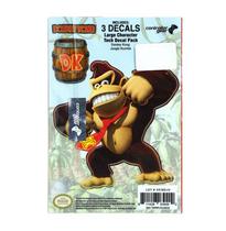 Adesivos com Personagem Nintendo Donkey Kong 039202 3 Adesivos