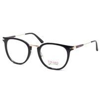 Oculos de Grau Visard CD0606 Unissex, Tamanho 50-20-140 C1, Metal - Preto e Dourado