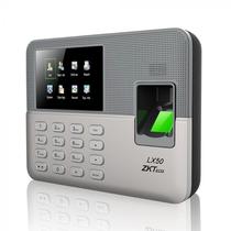 Leitor Biometrico de Tempo e Assistencia Zkteco LX50 Prata / Dourado