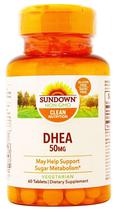 Sundown Nutrition Dhea 50MG (60 Tabletas)