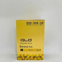 Pod Descartavel Ald 800 Puffs Banana Ice 18+