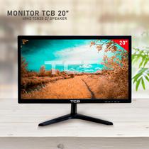 Monitor LED 20" TCB TCB20 c/Speaker HDMI/VGA