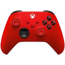 Controle Sem Fio Microsoft Pulse Red 1914 para PC/Xbox/Smartphone - Vermelho/Branco