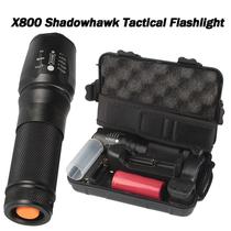 Lanterna X800 Tatica Militar 30000 Lumens com Zoom Bateria
