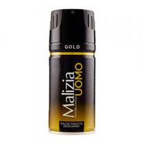 Desodorante Masculino Spray Malizia Gold 150ML