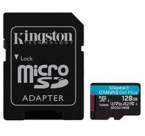 Cartao de Memoria Micro SD Kingston U3 128GB / 170MBS / Canvas Go Plus - (SDCG3/128GB)