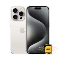 Celular Apple iPhone 15 Pro 256GB White Esim - Chip Virtual