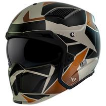 Capacete MT Helmets Streetfighter SV s P1R B9 - Destacavel - Tamanho M - com Viseira Extra - Matt White