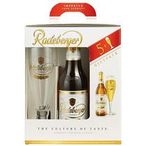 Cerveja Radeberger Pilsner Giftpack (5 Unidades) + Copo - 330ML
