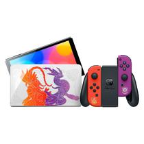 Console Nintendo Switch Oled Pokemon Scarlet e Violet Edition Heg-s-Kcaaa / 64GB / Japones / Tela 7"