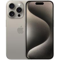 Celular Apple iPhone 15 Pro A2848LL - 8/256GB - 6.1" - e-Sim - NFC - Natural Titanium