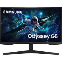 Monitor Gamer Curvo Samsung Odyssey G5 LS32CG552EN 32" QHD - Preto