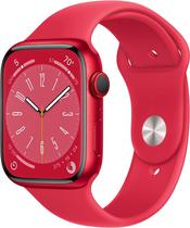 Apple Watch S8 (GPS+Cellular) Caixa Aluminio Red 45MM Pulseira Esportiva A2775