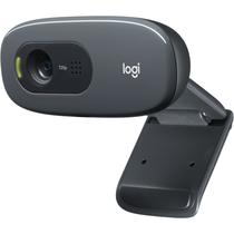 Webcam Logitech C270 - 720P - USB - Preto