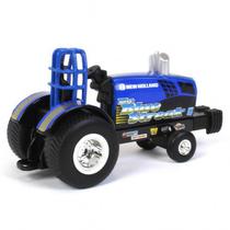 Trator Ertl - New Holland Puller The Blue Streak - Escala 1/64 (37924A)