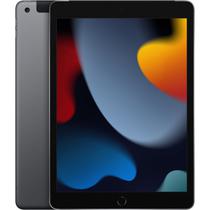 Apple iPad 9TH de 10.2" MK2N3LL/A A2602 Wi-Fi 256GB 8MP/12MP iPados (2021) - Cinza Espacial (Caixa Feia)