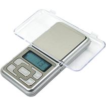 Mini Balanca Digital LCD Alta Precisao Portatil com Bandeja p/Joias Pocket Scale MH-500 500G