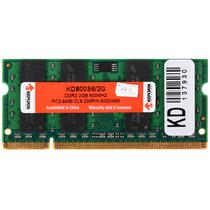 Memoria Ram para Notebook 2GB Keepdata KD800S6/2G DDR2 de 800MHZ