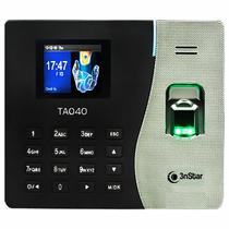 Leitor Biometrico 3NSTAR TA040 para Ate 500 Impressoes Digitais/ USB/ TCP/ IP - Preto/ Prateado