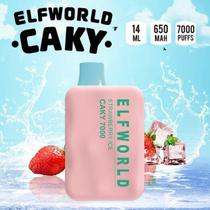 Elf World Caky 7000 Puffs Strawberry Ice