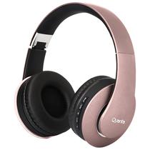 Fone de Ouvido Sem Fio Quanta QTFOB85 com Bluetooth/Microfone - Rosa