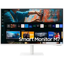 Monitor Samsung LS27CM701UNXZA Smart M7 27" Uhd 4K LED 60HZ / 4MS - Branco