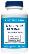 The Vitamin Shoppe Magnesium Glycinate 400MG (90 Tabletas)