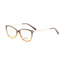 Armacao para Oculos de Grau Visard VS4015 C7 Tam. 52-17-140MM - Dourado