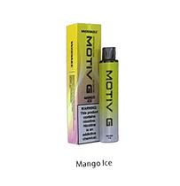 Pod Descartavel Wismec Motiv G 2500 Puffs - 5% Salt Nic Bat. Recarregavel + LED -Mango Ice