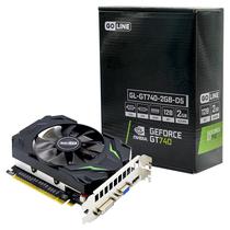 Placa de Vídeo Goline GT 740 Nvidia Geforce GT 740 GDDR5 - GL-GT740-2GB-D5 (1 Ano de Garantia)