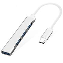Hub USB Type-C 3.1 A 4 Portas USB 3.0 (Em Aluminio)