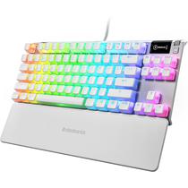 Teclado Mecanico Steelseries Apex 7 TKL Limited Edition Ghost RGB - Branco (Ingles) (Switch Red)