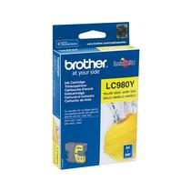 Cartucho Brother LC980Y Yellow p/DCP-165/MFC290