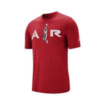 Camiseta Nike Masculina Jordan Tee Air Photo Vermelha