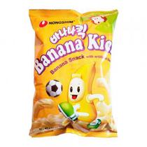 Salgadinho de Banana Kick Nongshim Pacote 45G