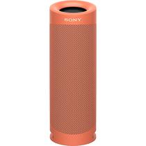 Speaker Sony SRS-XB23 - Bluetooth - Resistente A Agua - Coral Vermelho