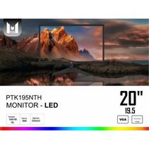 Monitor 20" Tek PTK195NTH LED VGA/HDMI Black.