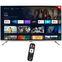 Smart TV LED 43" Motorola MOT43FLC13 Full HD Android TV Wi-Fi/Bluetooth com Conversor Digital