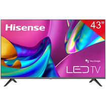 Smart TV LED de 43" Hisense 43A4H FHD com Wi-Fi/Bluetooth/Vidaa (2022) - Preto