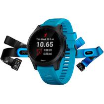 Relogio Smartwatch Garmin Forerunner 945 HRM-Tri + HRM-Swim - Azul (010-02063-23)