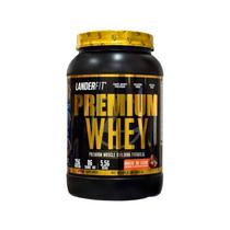 Proteina Whey Landerfit Premium Dulce de Leche 2LB