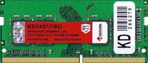 Memoria para Notebook 8GB Keepdata DDR4 2400MHZ KD24S17/8G