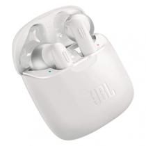Fone de Ouvido Sem Fio JBL Tune 220TWS com Microfone e Bluetooth - Branco