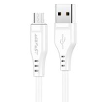 Cabo Acefast C3-09 USB-A p/ Micro USB 1.2M White