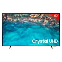 Smart TV LED de 50" Samsung UN50BU8000 Uhd 4K com Wi-Fi/Bluetooth/Tizen/Hgig (2022) - Preto