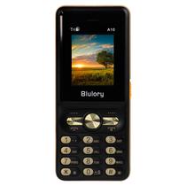 Celular Blulory A10 3 Sim Card / 2500MAH / FM / Bluetooth / Jogos / Tela 1.77 Pulegadas com Lanterna Inclusa - Preto