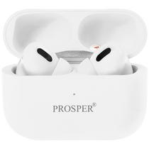 Fone de Ouvido Sem Fio Prosper 5D com Bluetooth e Microfone - Branco
