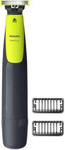 Barbeador Eletrico Philips Oneblade QP2510/15 2V - Black/Yellow