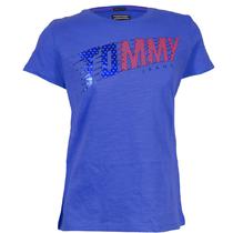 Camiseta Tommy Hilfiger Infantil Feminina KG0KG03440-711 06 Azul